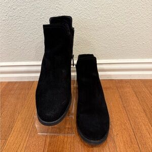 Black Suede Ankle Boots